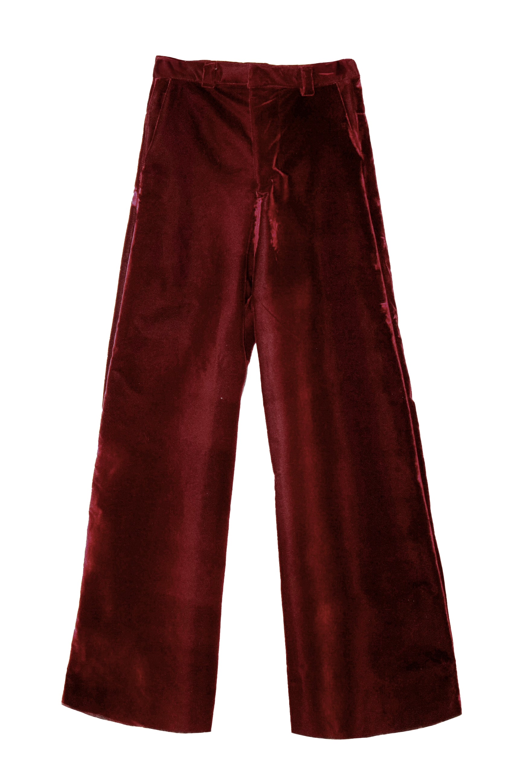 Pantalon de costume en velours Castaneda