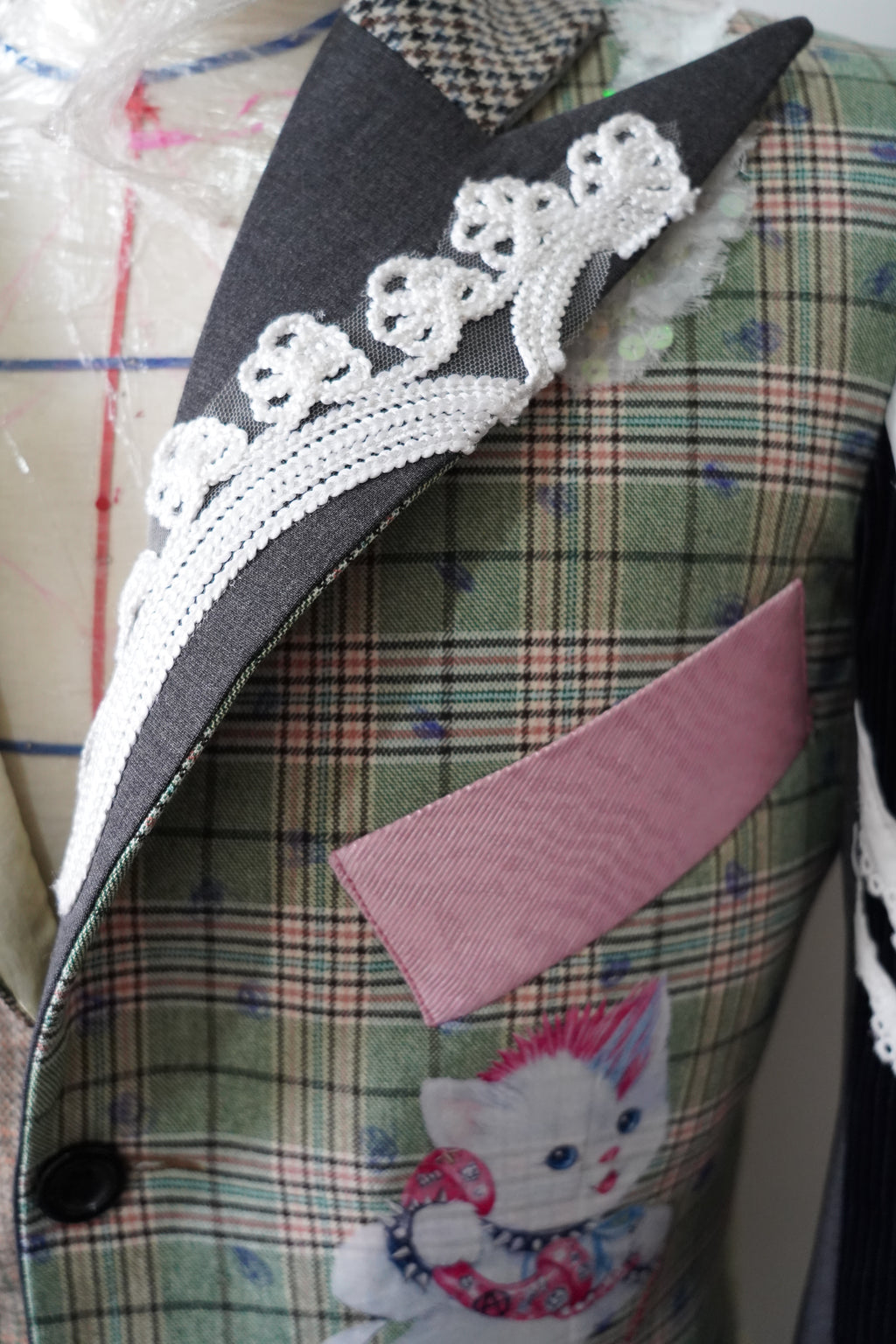 Veste de costume Castaneda