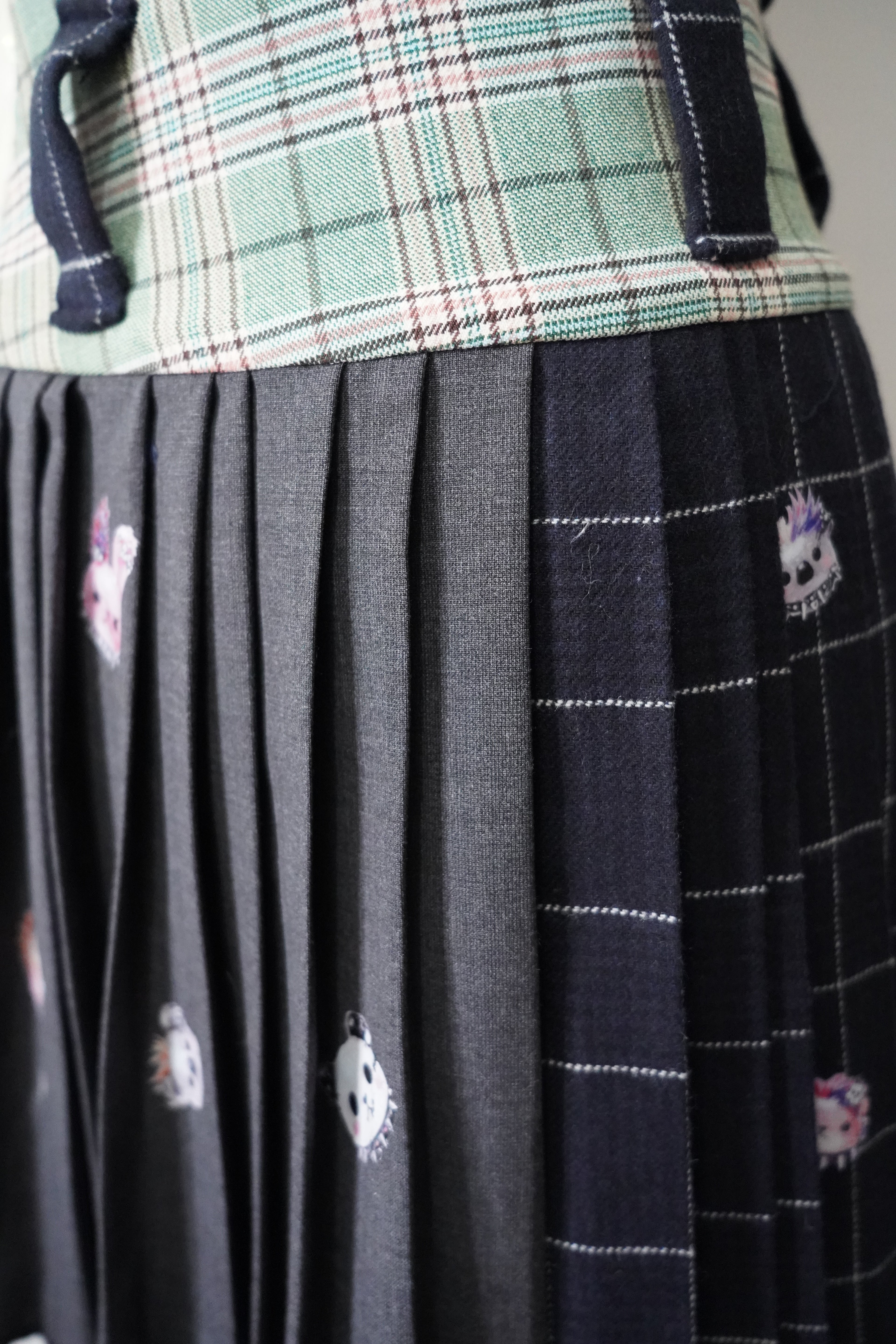 Castaneda Pleated Skirt