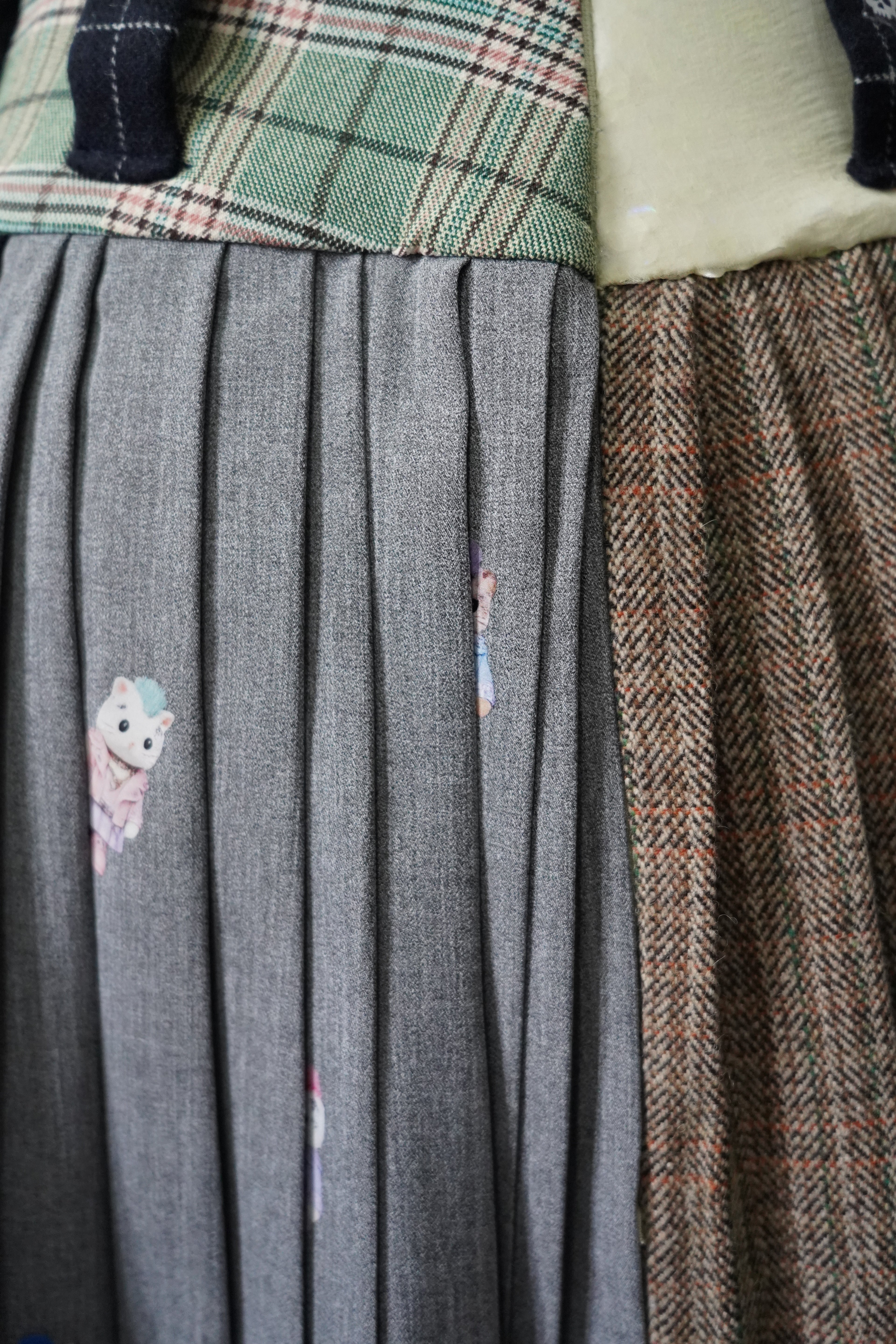 Castaneda Pleated Skirt