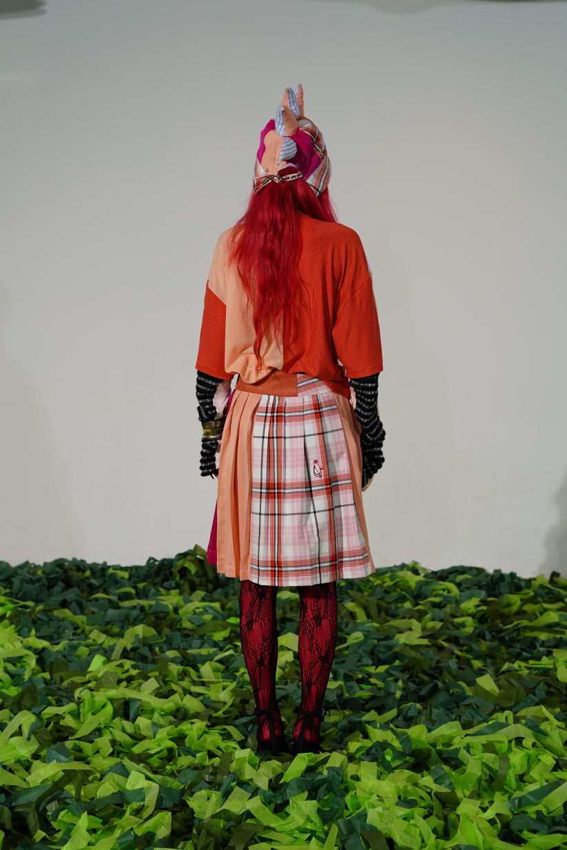 Castaneda Pleated Skirt