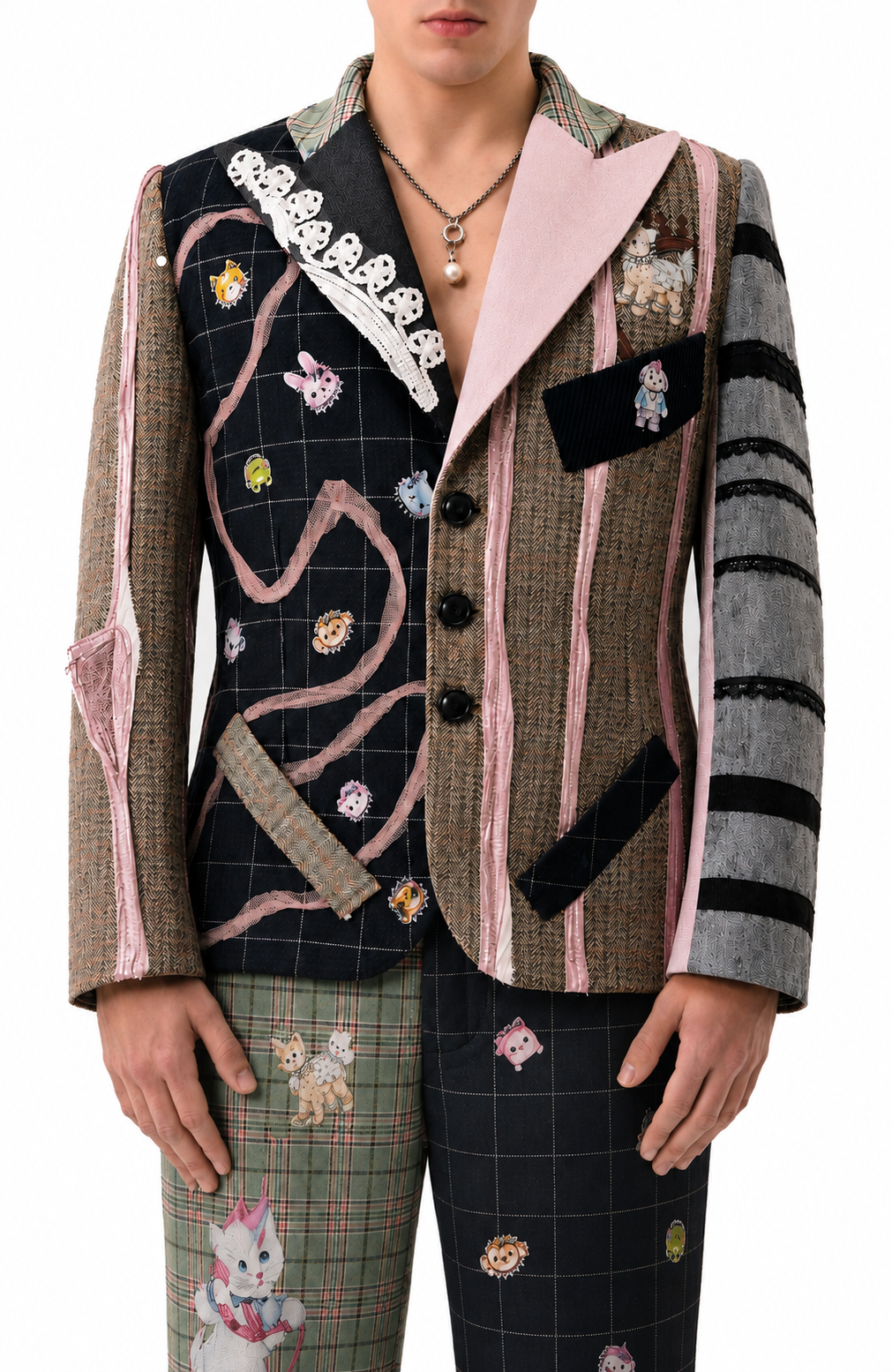 Veste de costume Castaneda
