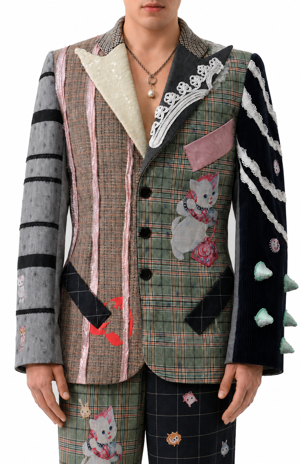Veste de costume Castaneda
