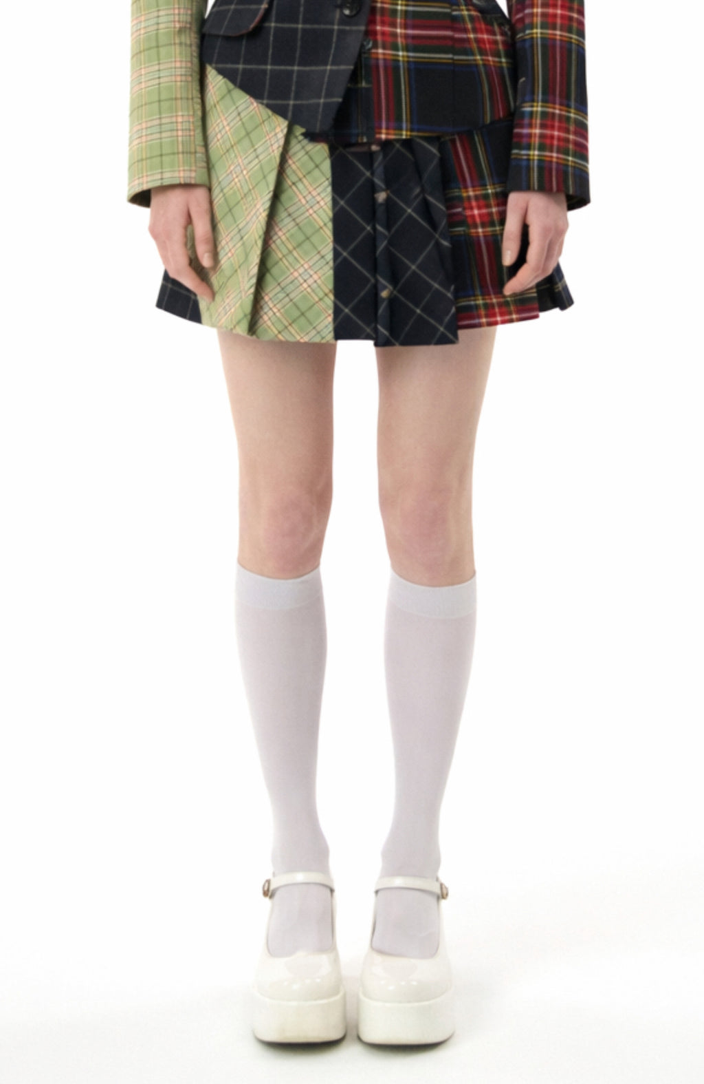 Castaneda Pleated Skirt