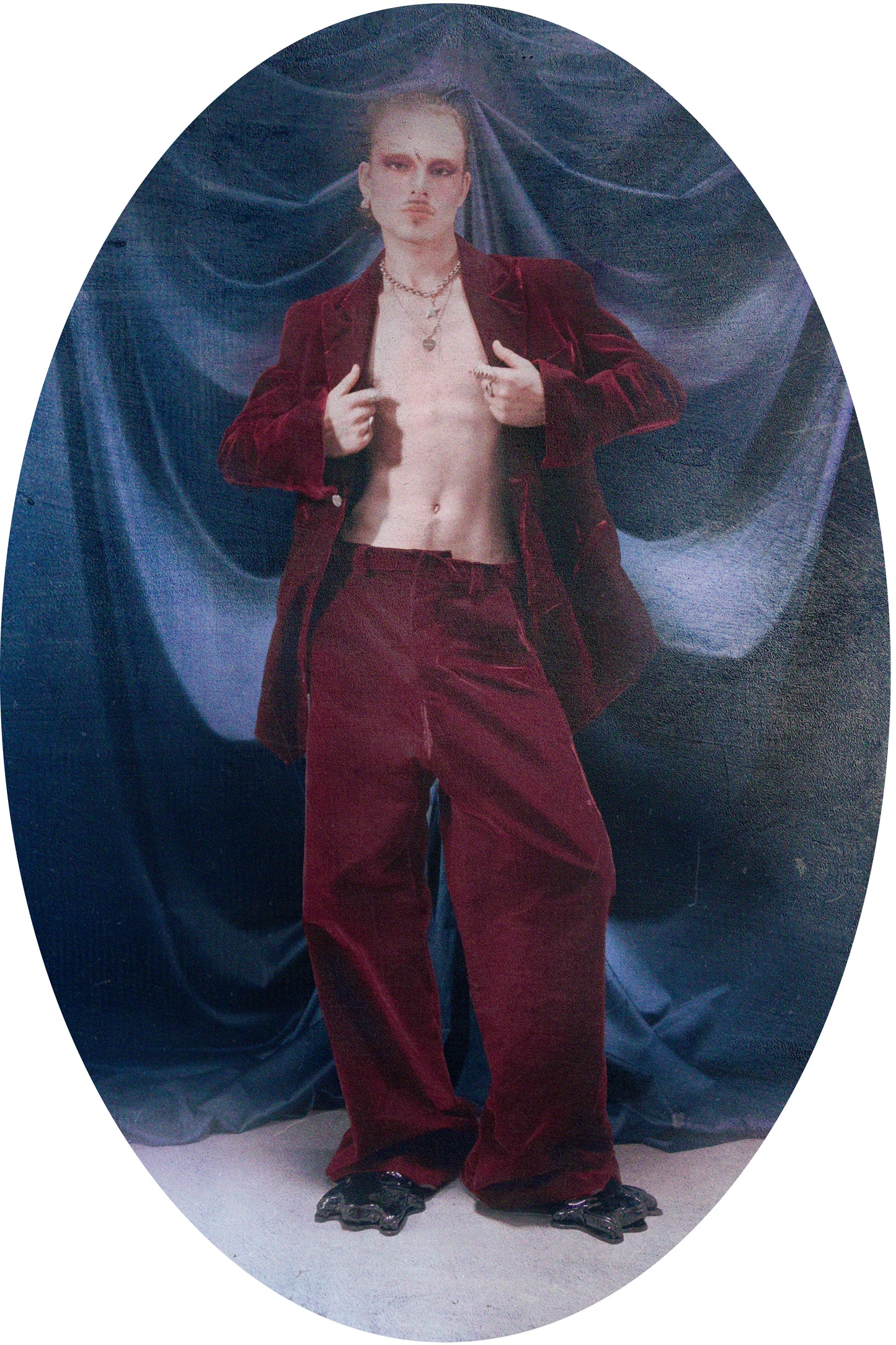 Velvet Suit Pants