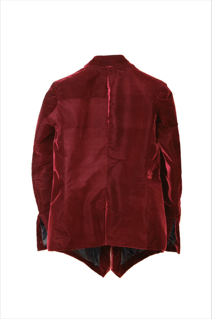 Red Velvet Suit Jacket